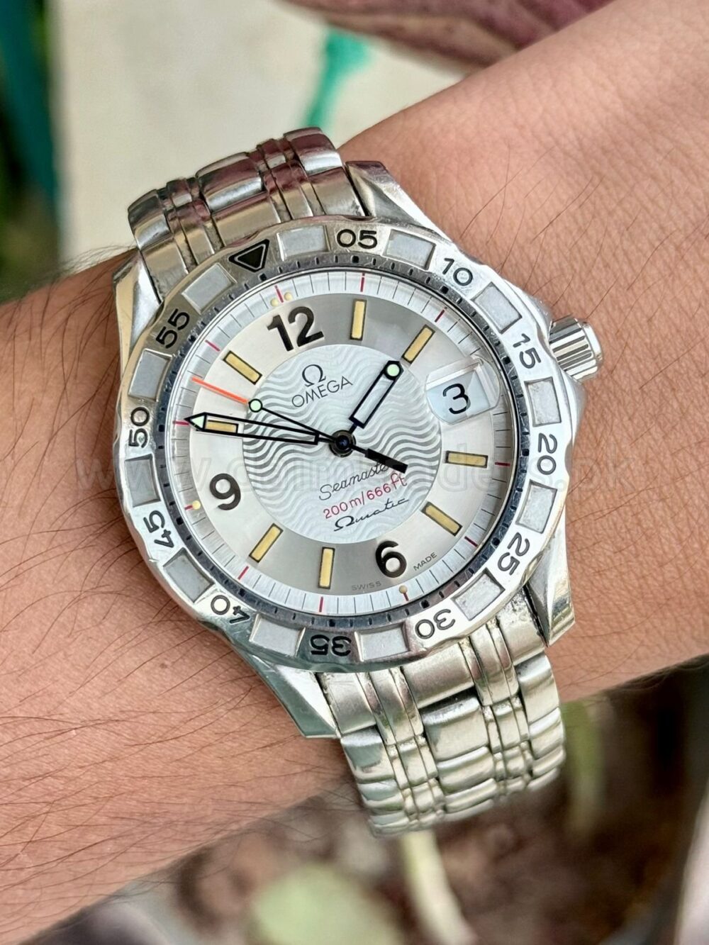 OMEGA Seamaster 200M OmegaMatic 2514.30.00 Silver Dial 36mm Auto-Quartz Swiss Mens – photo 2