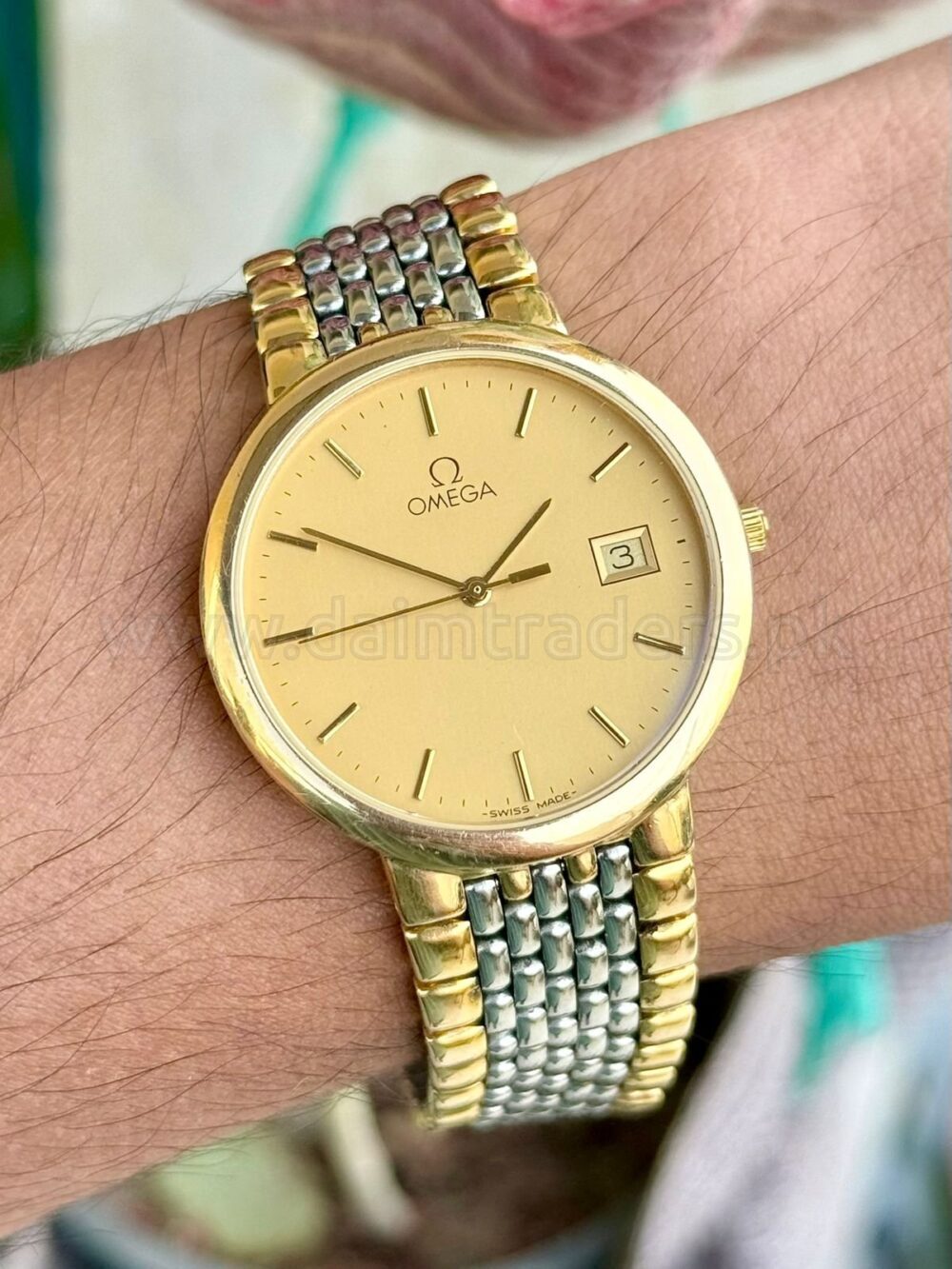 OMEGA DeVille 396.1012 Quartz Swiss Mens – photo 2
