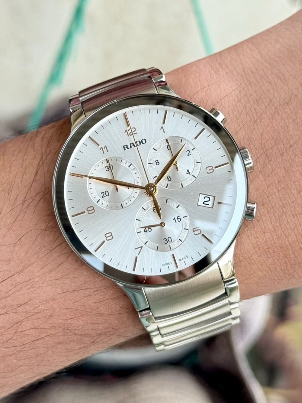 RADO Centrix XL R30122113 Quartz Swiss Mens – photo 2