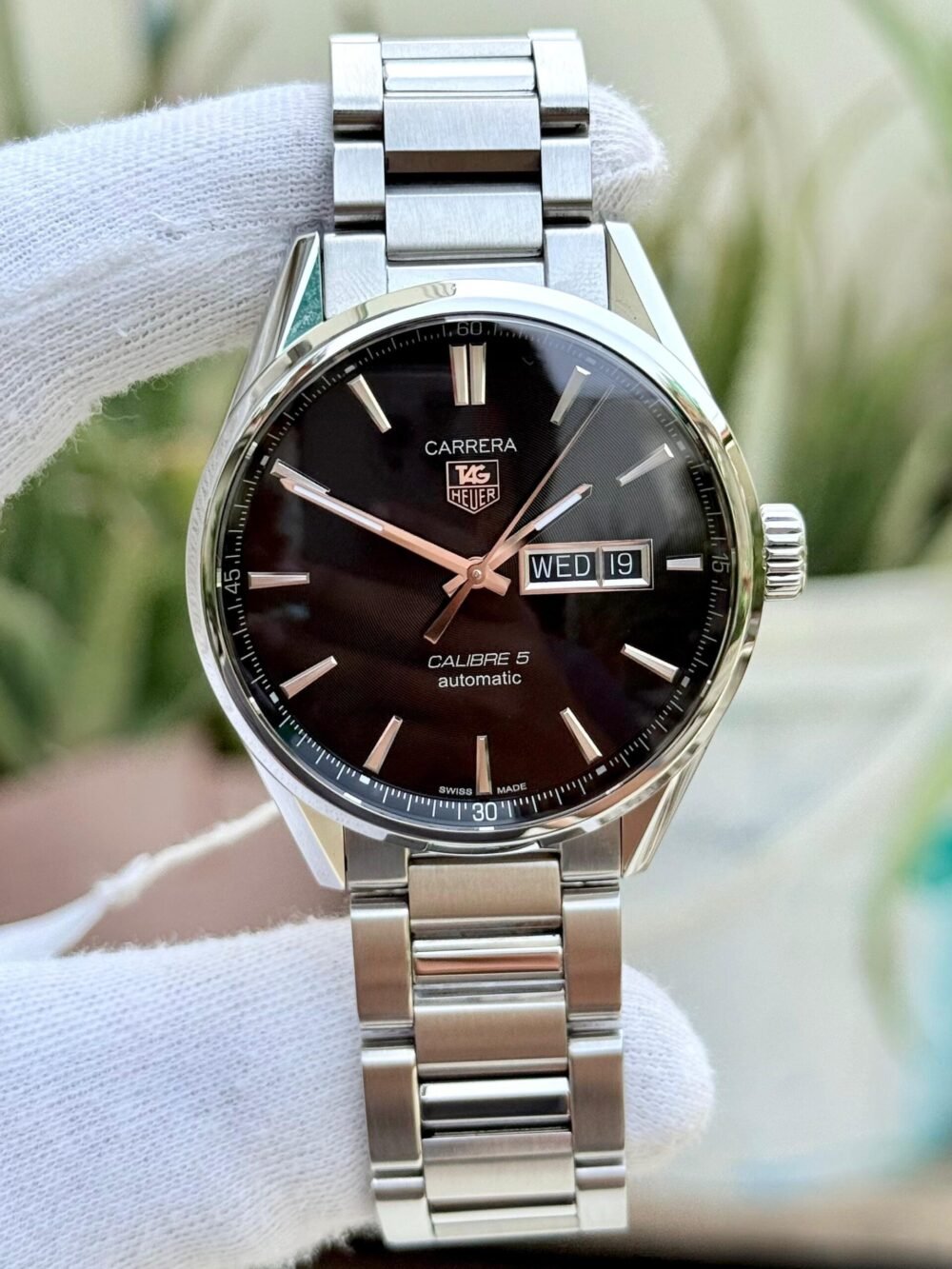 TAG HEUER Carrera WAR201A Caliber 5 Swiss Mens auto – photo 2