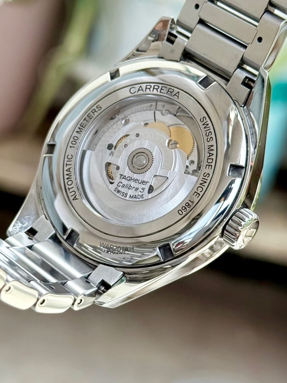 TAG HEUER Carrera WAR201A Caliber 5 Swiss Mens auto – photo 3