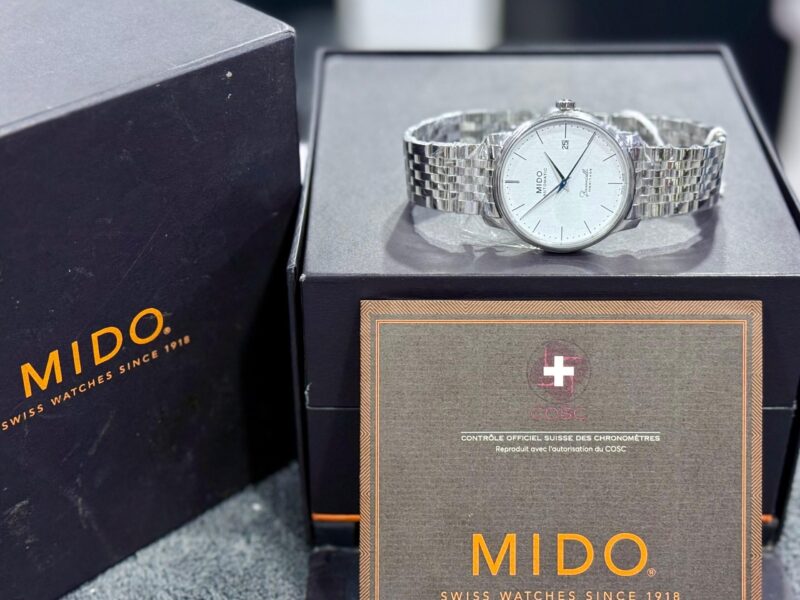 MIDO Baroncelli Heritage M027.407.11.010 Swiss Mens - Image 4