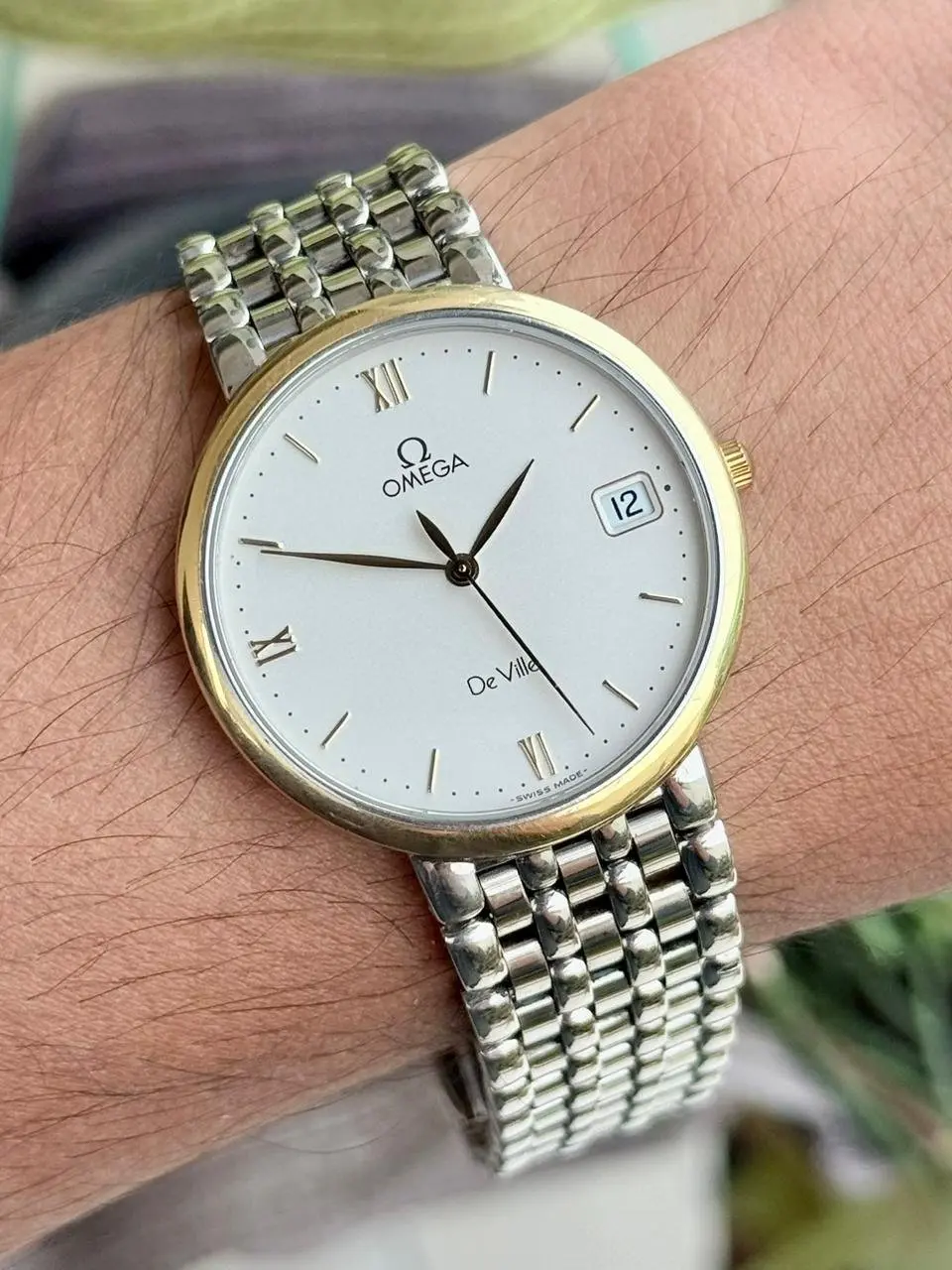 OMEGA DeVille 196.0312 Quartz Swiss Mens