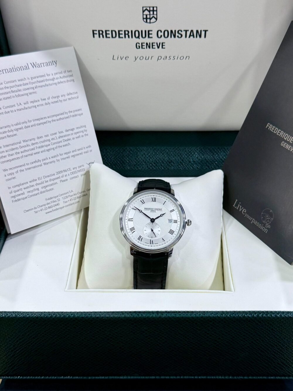 Frederique Constant Frédérique Constant FC-245M5S6 Swiss Mens Quartz – photo 3