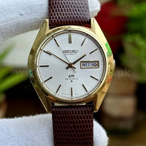 SEIKO LM Vintage 5606-8030 Japan Mens Auto
