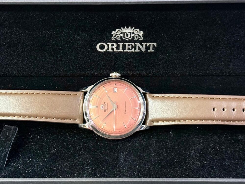 ORIENT Bambino Salmon RA-AC0M15Y Japan Mens Auto limited edition – photo 3