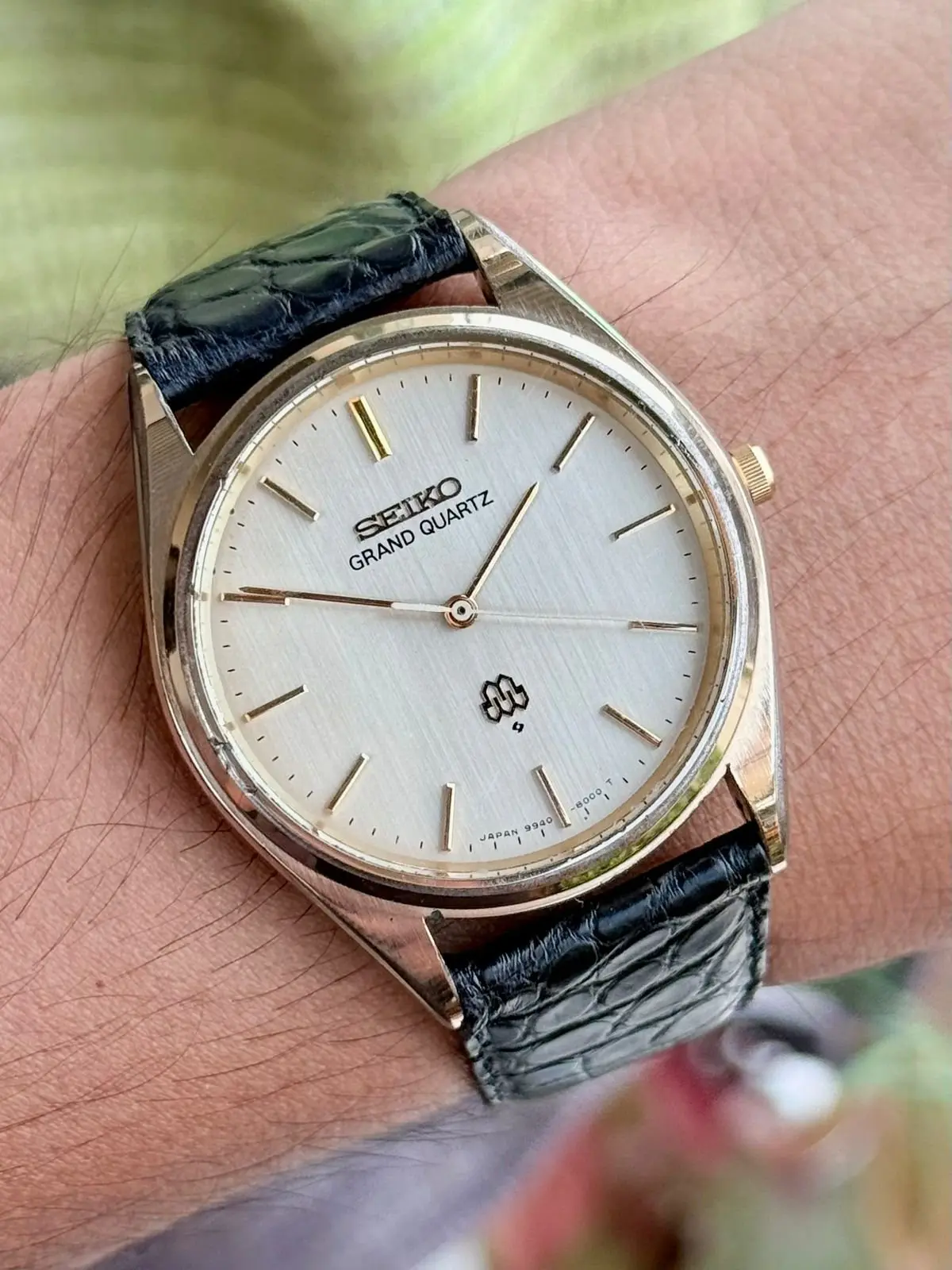 SEIKO Grand Quartz 9940-8010 Japan Mens