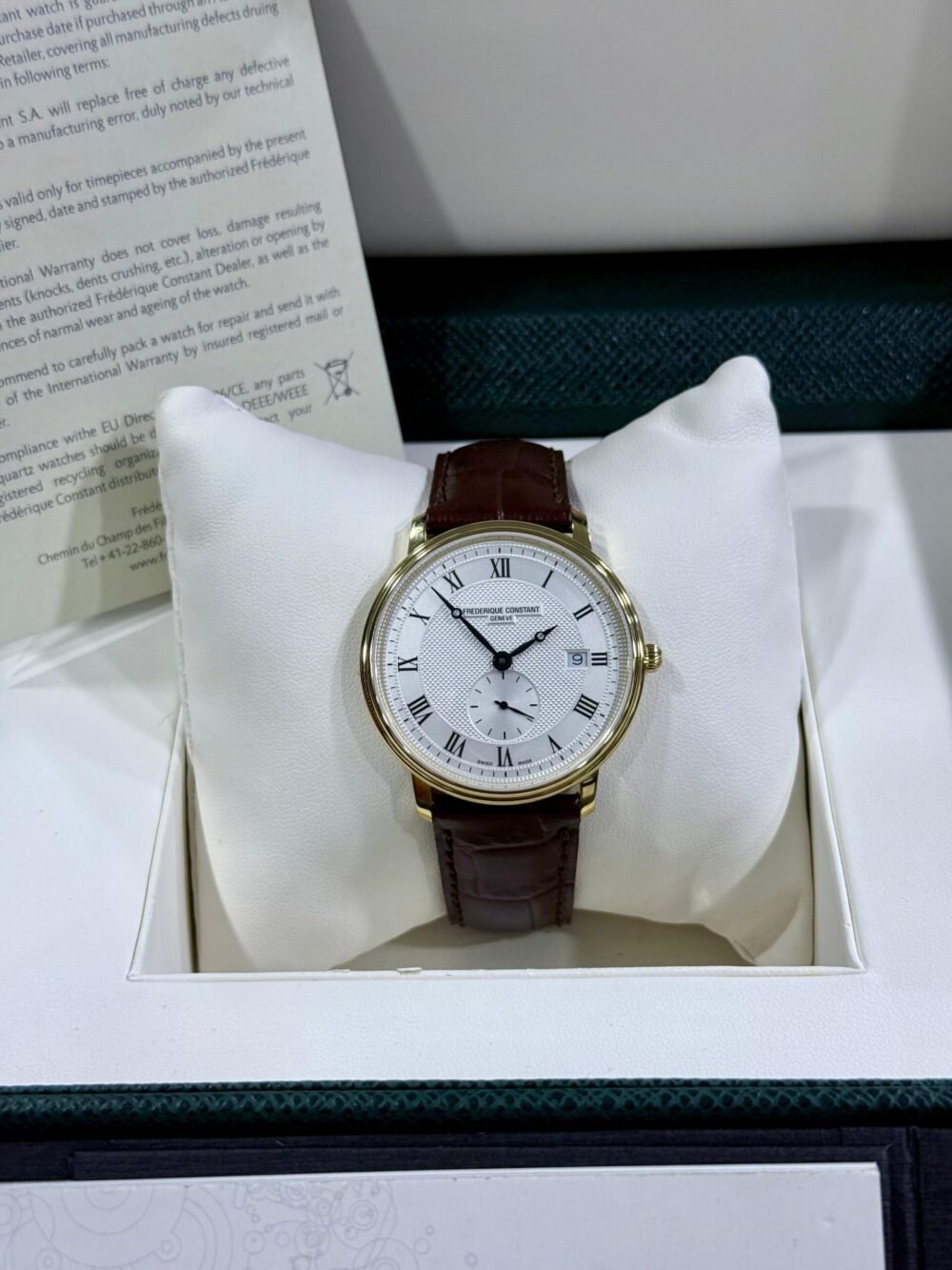 Frederique Constant Frédérique Constant FC-245M5S5 Swiss Mens Quartz – photo 3
