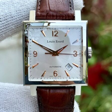 Louis Erard Le Karree 69500AA01 Swiss Mens Auto