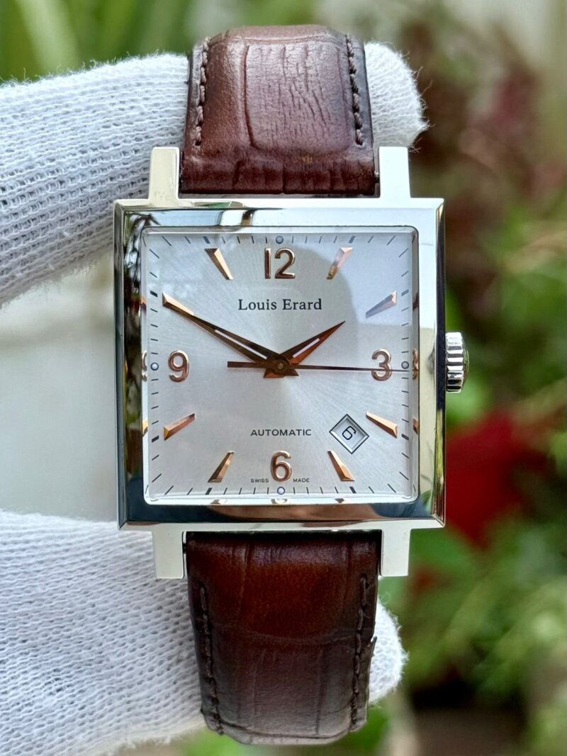 Louis Erard Le Karree 69500AA01 Swiss Mens Auto