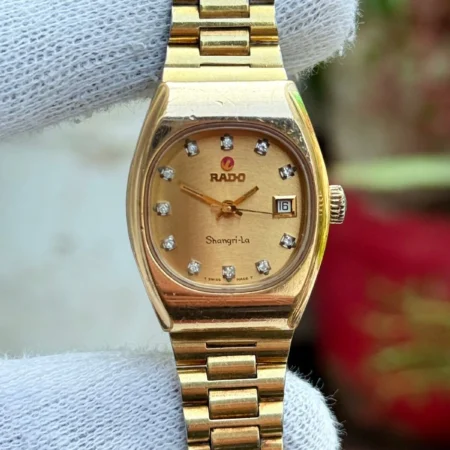 RADO Shangrila Auto Swiss  Ladies
Gold Plated