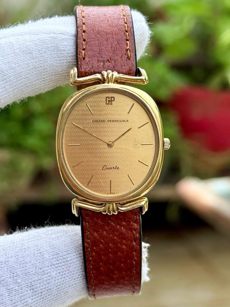 Girard Perregaus Vintage 4803 Swiss Mens Quartz