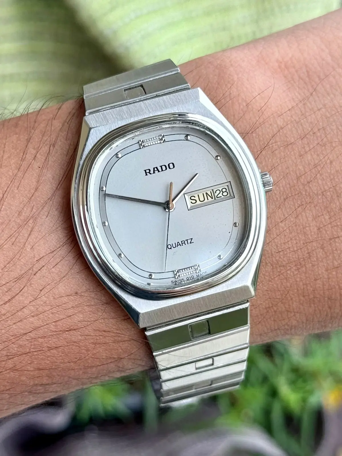 RADO Quartz Vintage 114.3481.4 Swiss Mens Quartz