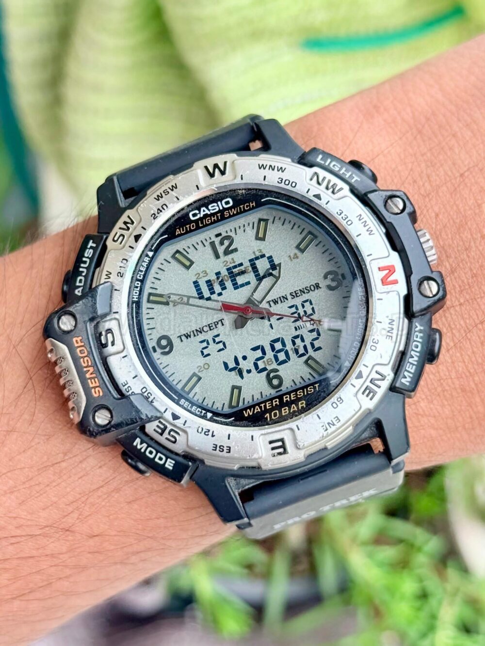CASIO ProTrek Twin PRT50 Japan Mens Quartz