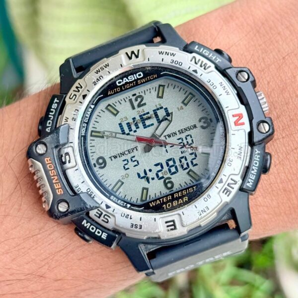 CASIO ProTrek Twin PRT50 Japan Mens Quartz