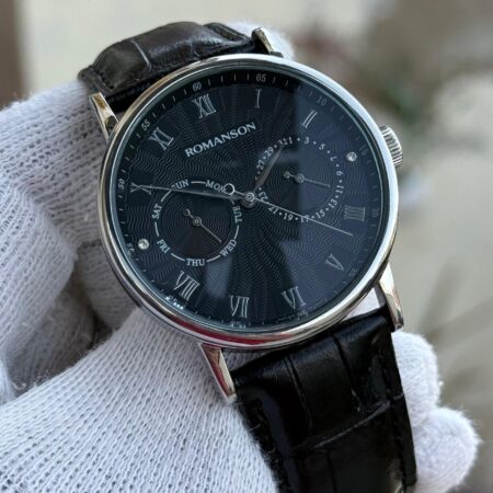 ROMANSON Day Date TL1275BMW Swiss Mens Quartz