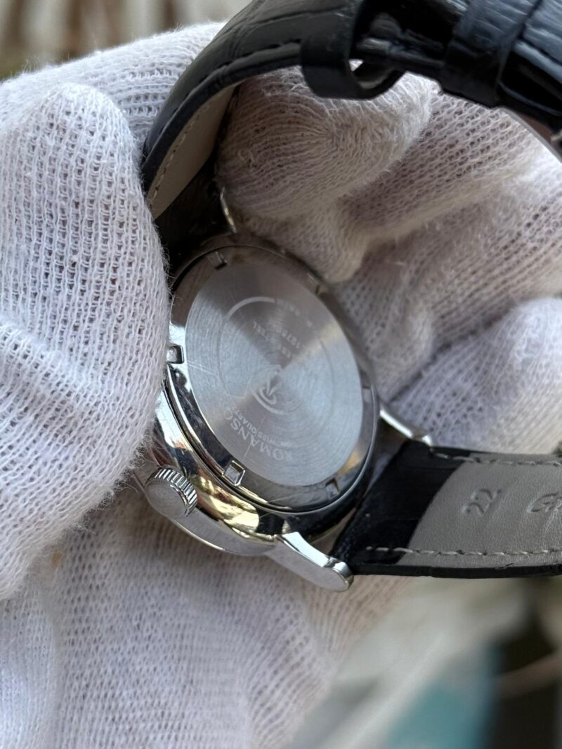 ROMANSON Day Date TL1275BMW Swiss Mens Quartz - Image 3