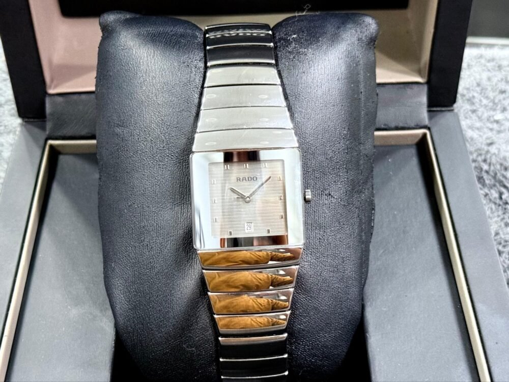 RADO Sintra R13332122 Silver Dial Ceramic Quartz Swiss Mens – photo 4