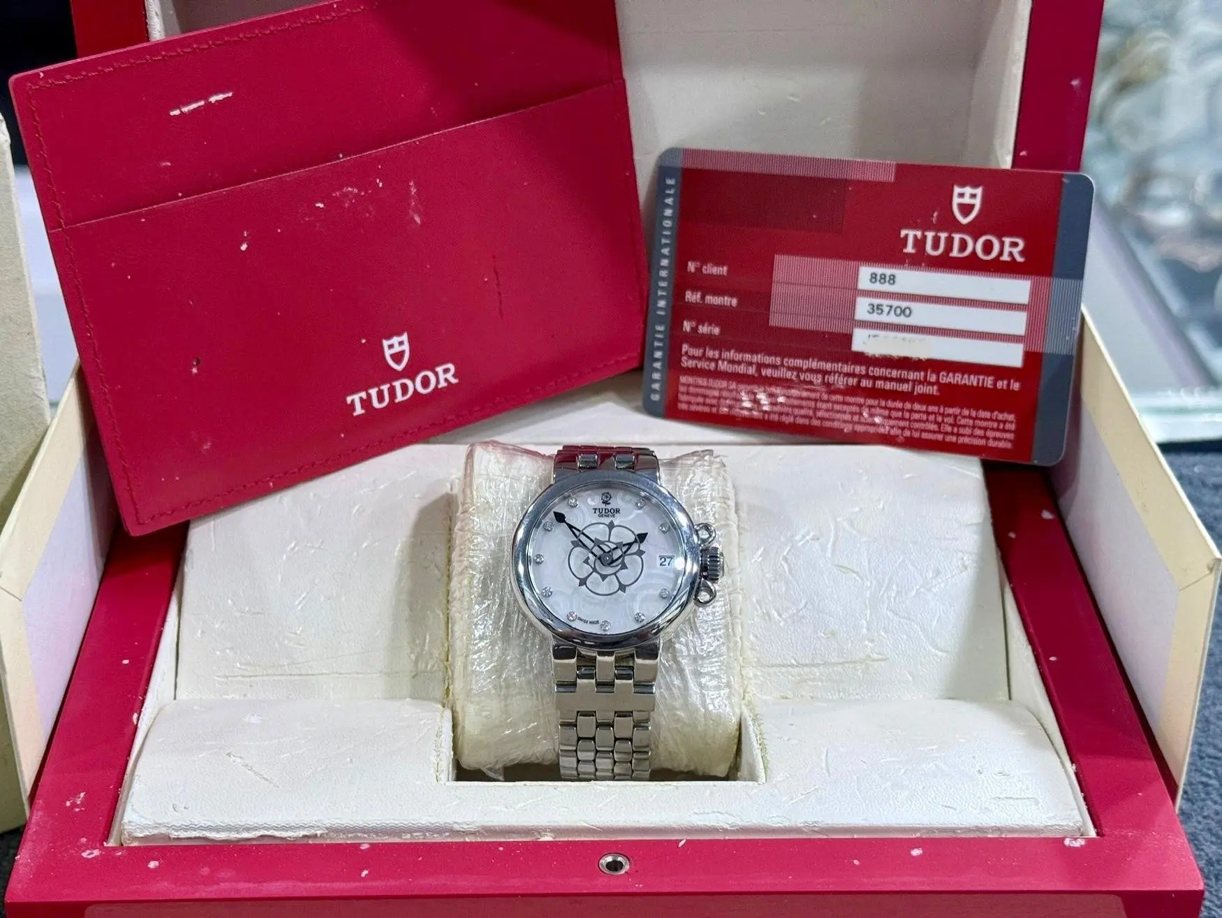 TUDOR Clair DeRose 35700-65770 Swiss Ladies Auto - Image 4