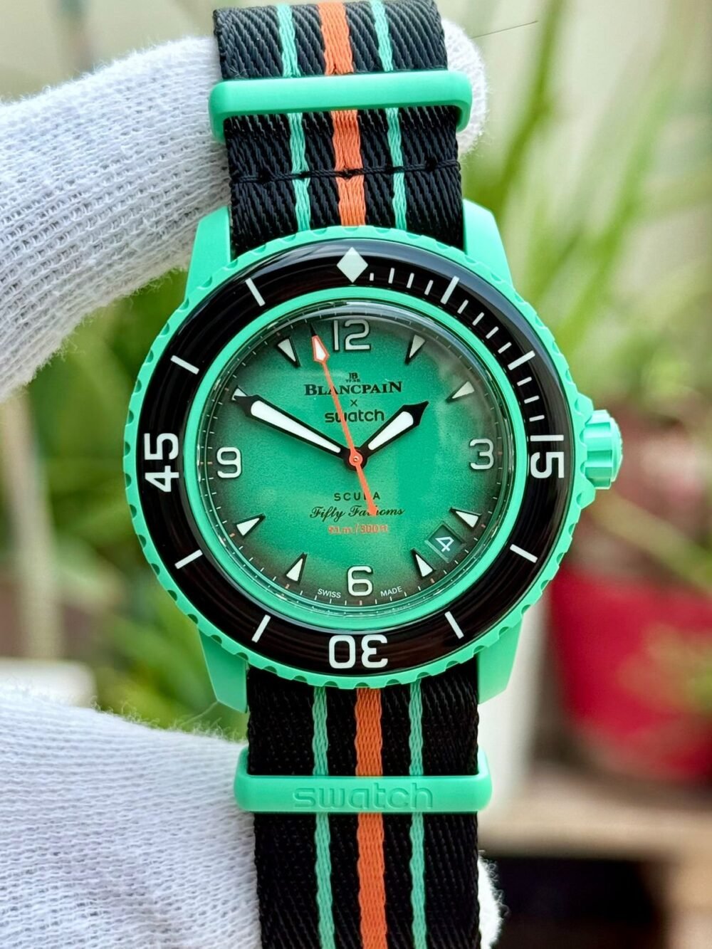 BLANCPAIN X Swatch Indian Ocean Swiss Mens – photo 2