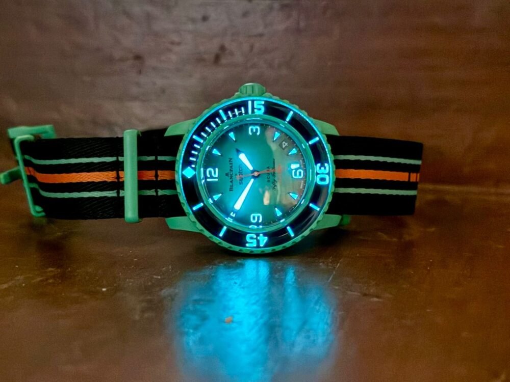 BLANCPAIN X Swatch Indian Ocean Swiss Mens – photo 3