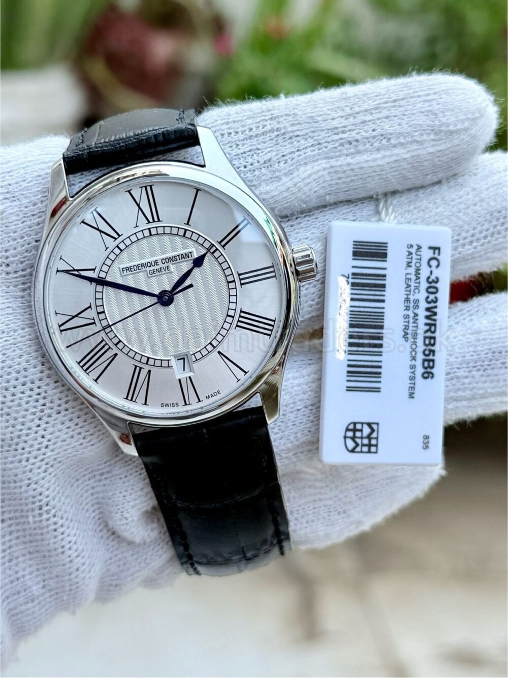 Frederique Constant FC-303WRB5B6 White Roman Dial Automatic Swiss Mens – photo 2