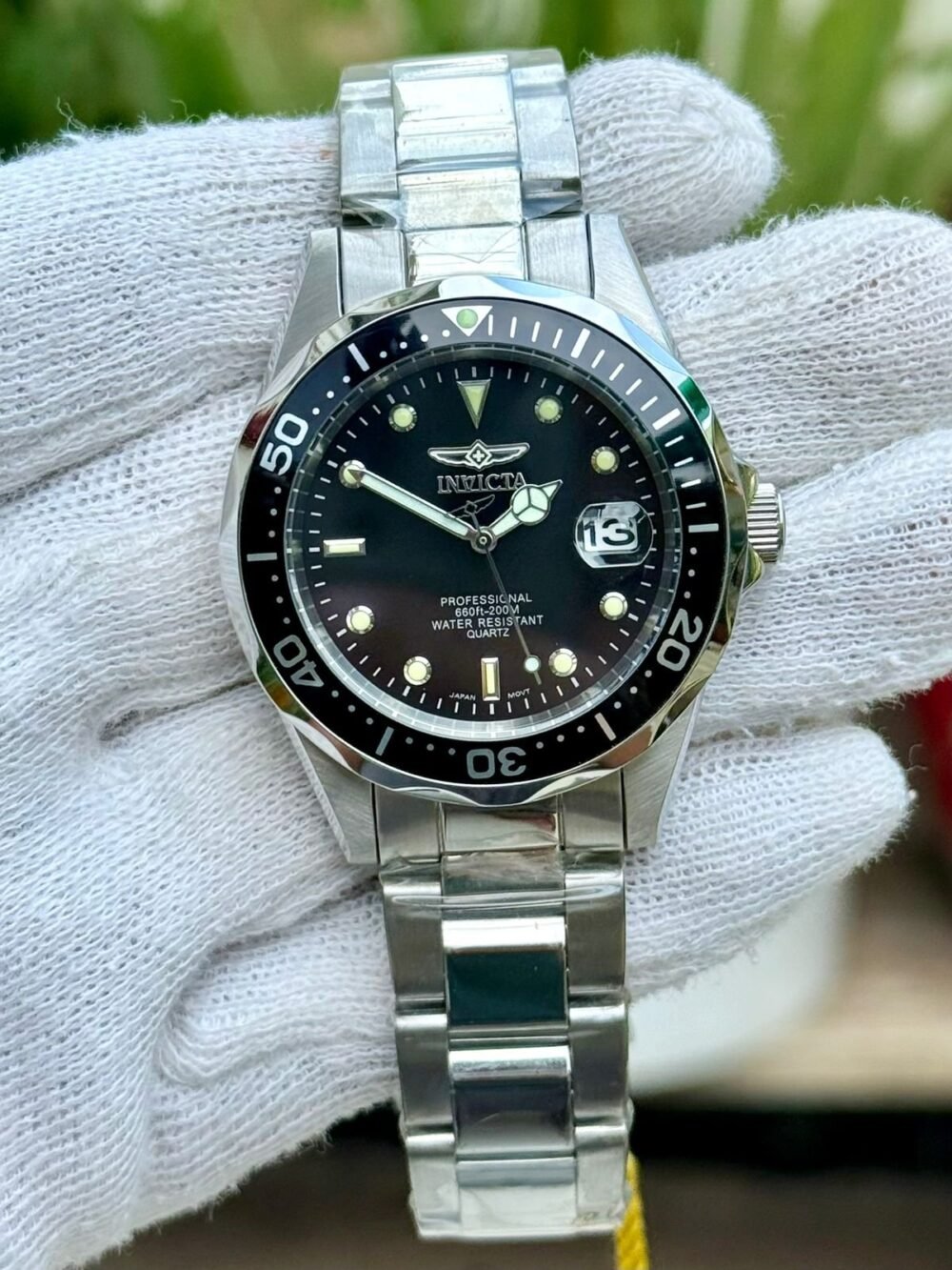 INVICTA Pro Diver 8932 Black Dial 38mm Quartz Swiss Mens