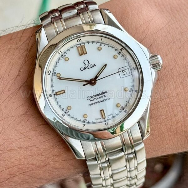 OMEGA Seamaster 120 168.1501 White Dial 36mm Automatic Swiss Mens