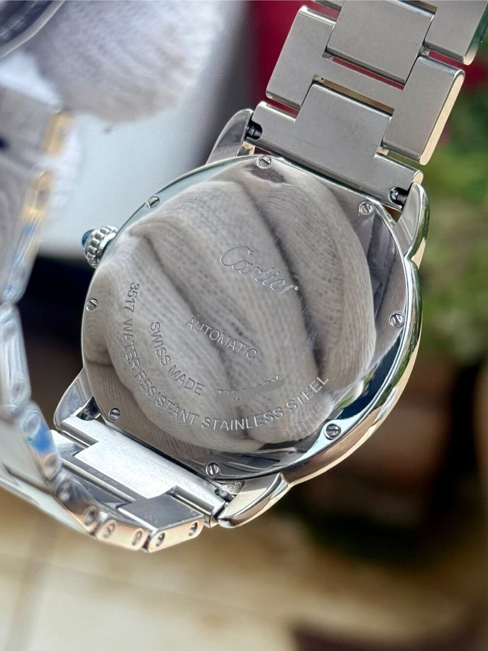 CARTIER Ronde Solo XL W6701011 Silver Roman Dial Automatic Swiss Mens – photo 3