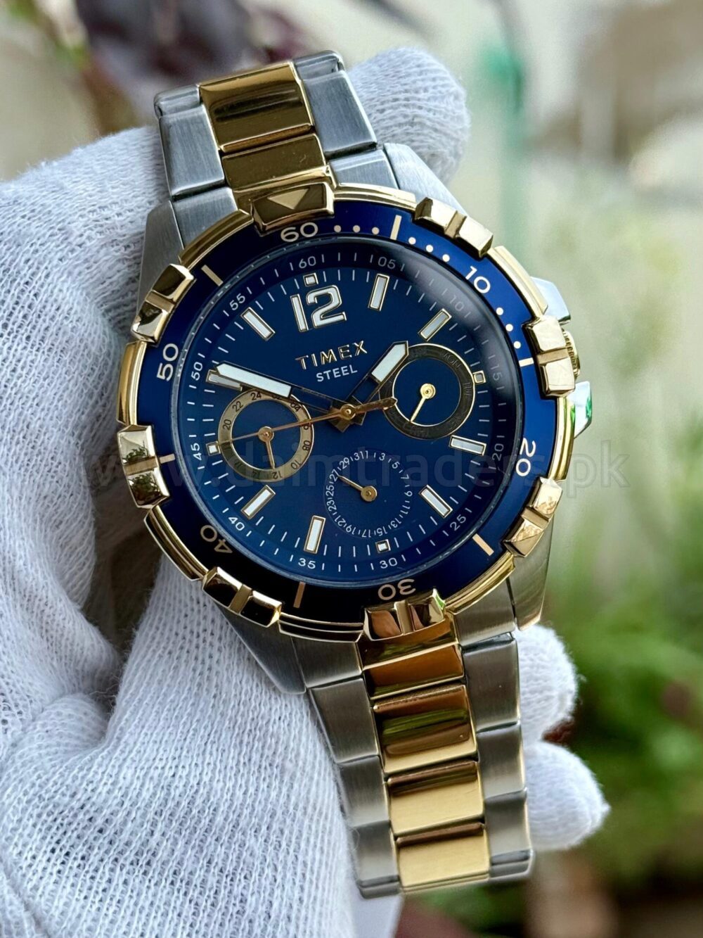 TIMEX Steel TW2T500 Quartz USA Mens