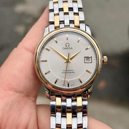 OMEGA Deville Prestige 4300.31.00 Gold Steel Automatic Swiss Mens
