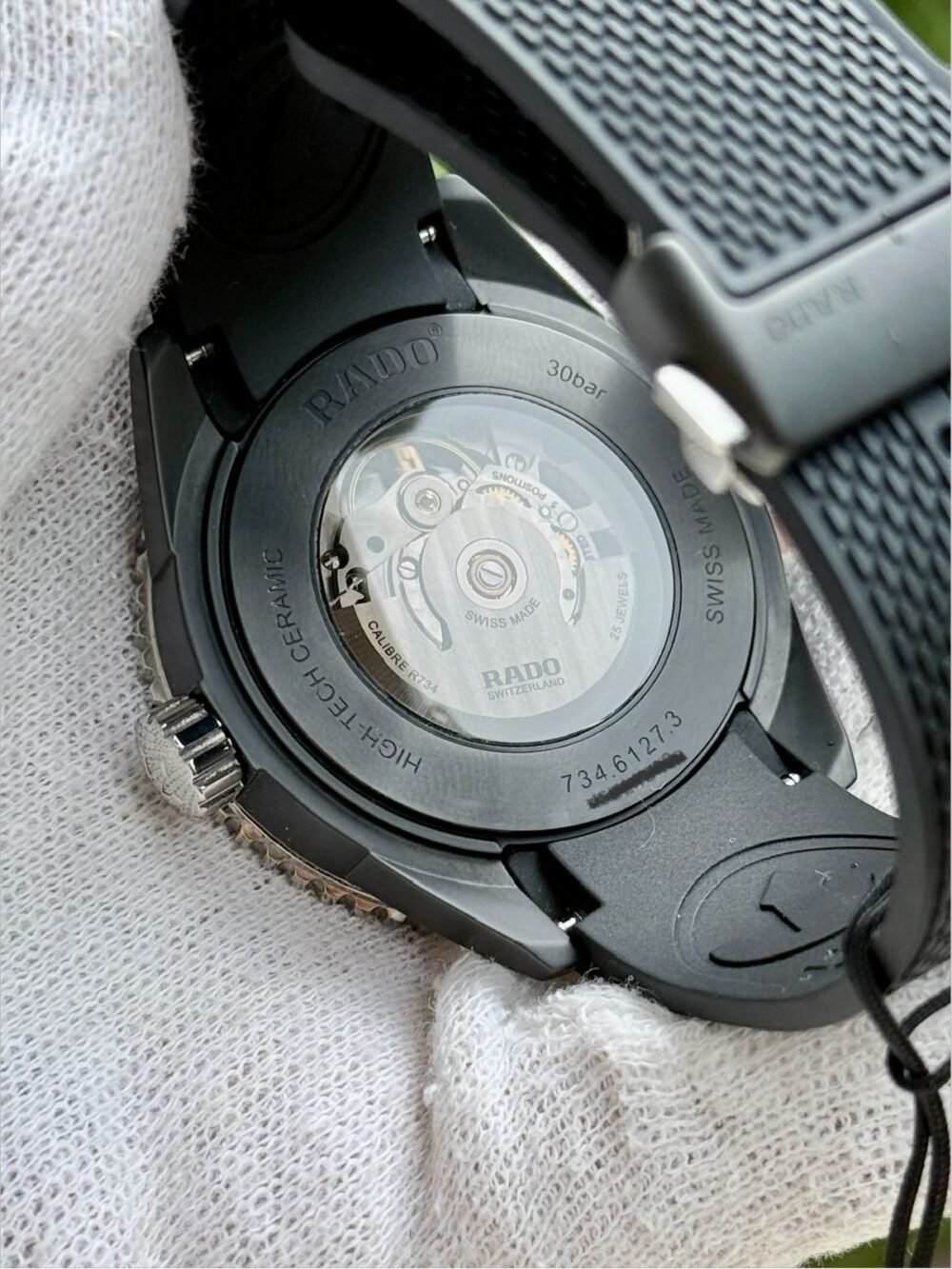 RADO Captain Cook High-Tech Ceramic R32127156 Skeleton Dial 43mm Automatic Swiss Mens – photo 4