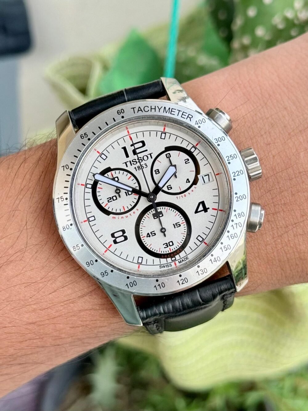 TISSOT V8 Quartz T039.417.16.037 Swiss Mens – photo 2