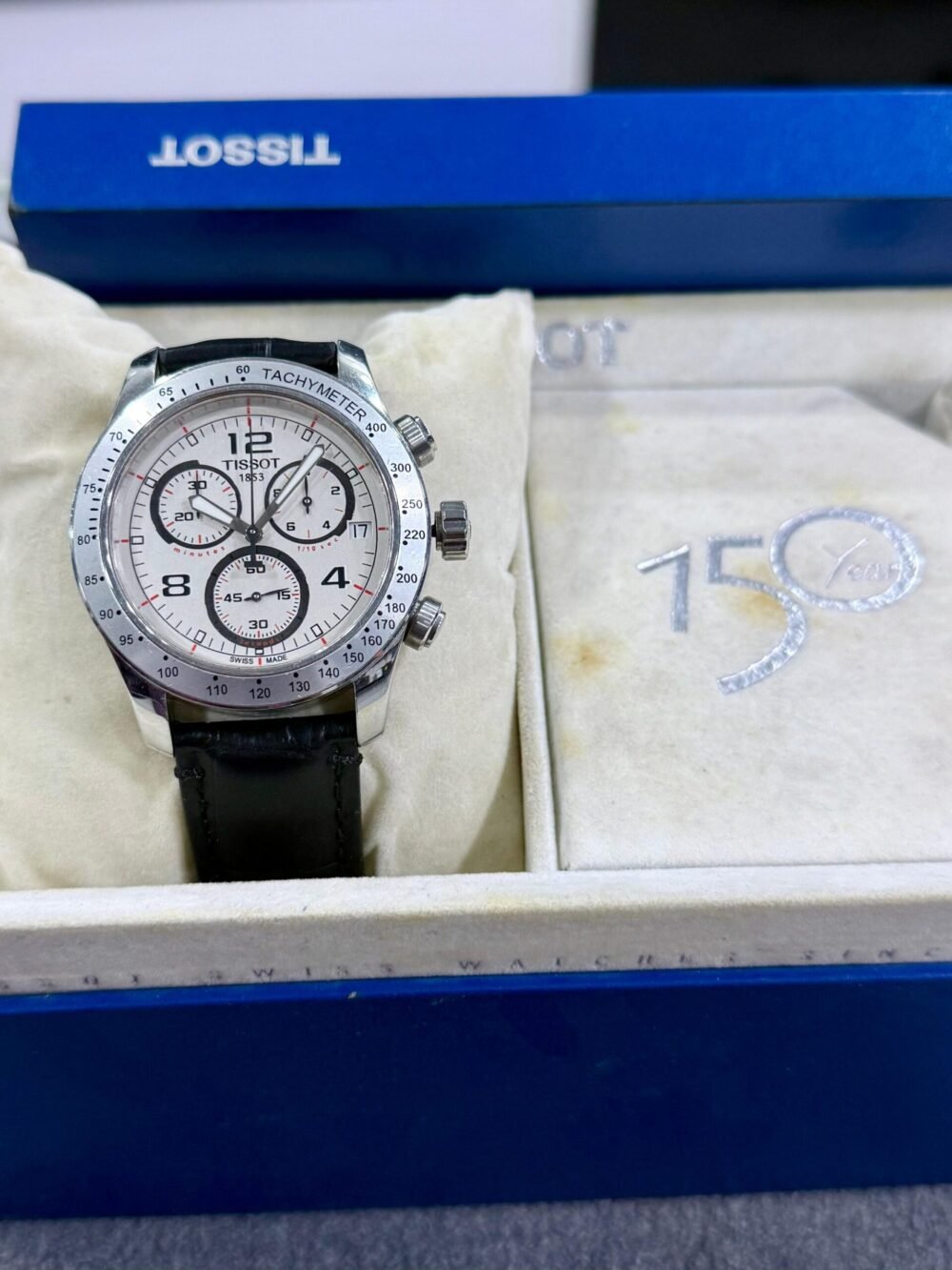 TISSOT V8 Quartz T039.417.16.037 Swiss Mens – photo 4