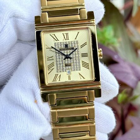 Romanson Tank  TM21747  Quartz Mens Swiss