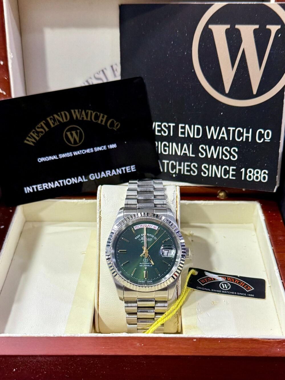 West End Watch Co WEST END Co Classic 14-6828-10 Auto Swiss Mens – photo 4