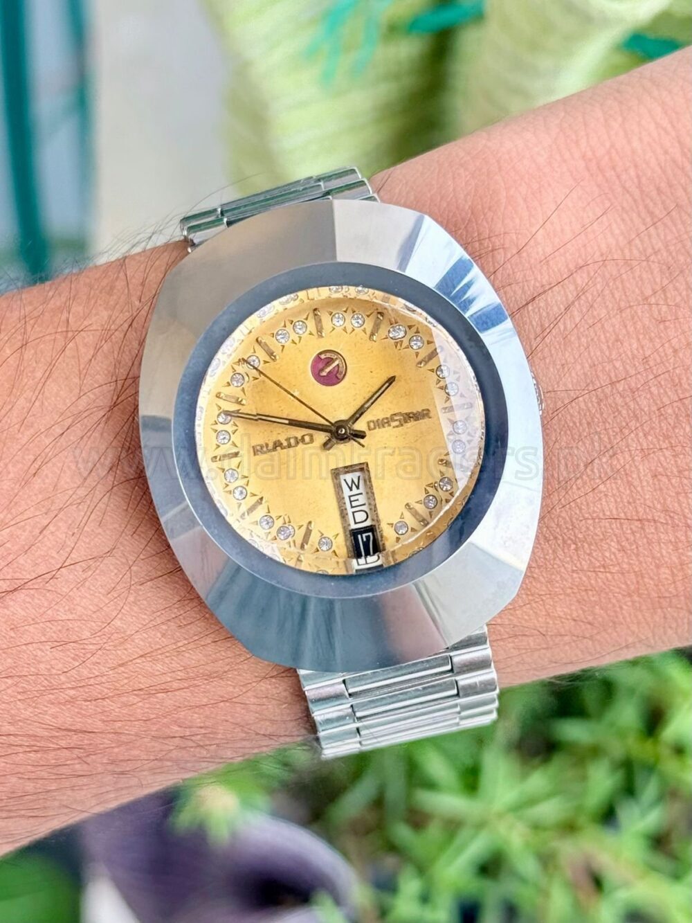 RADO DiaStar 035 Gold Dial Day-Date Automatic Swiss Mens – photo 2