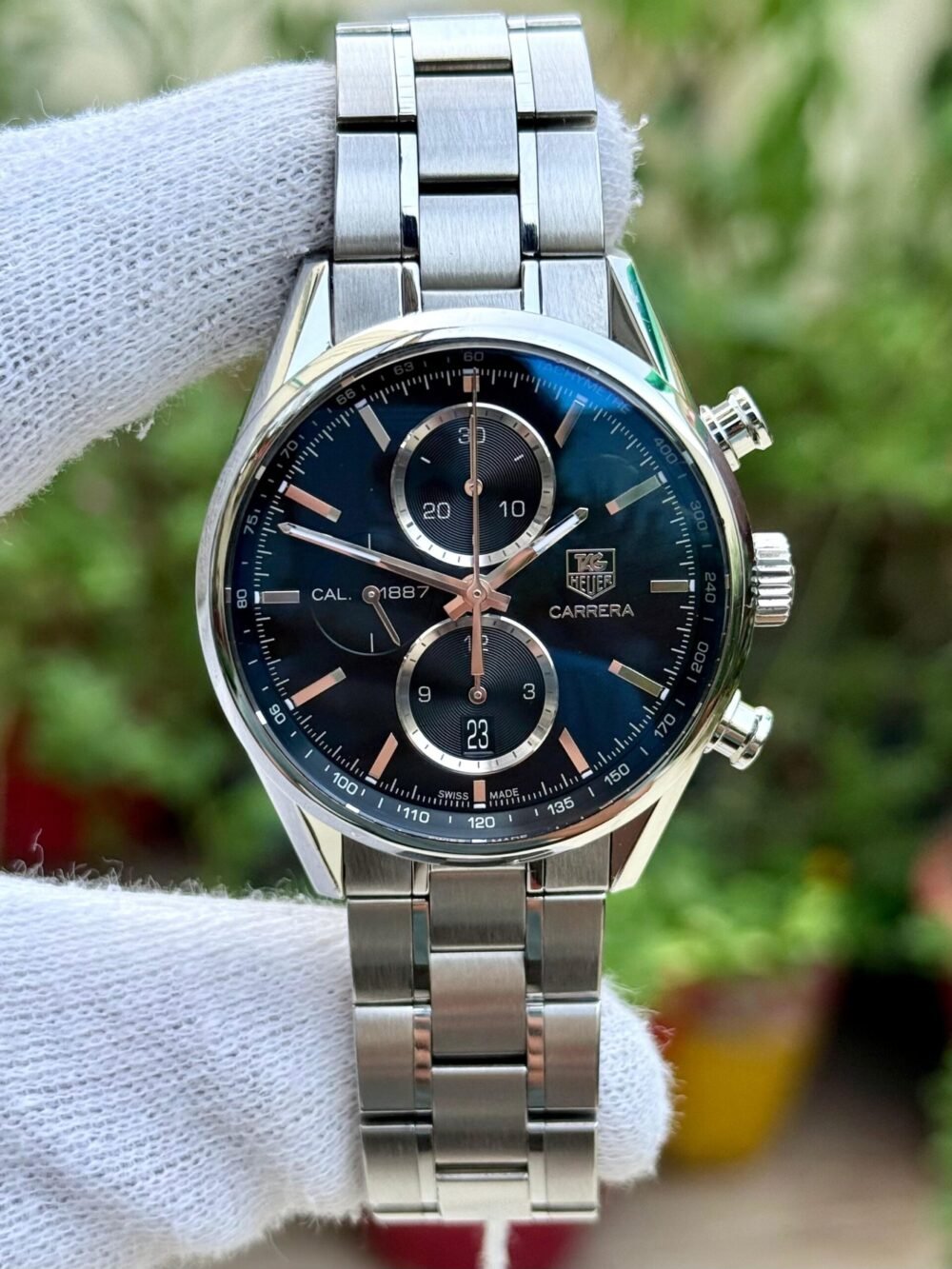TAG Heuer Carrera CAR2110-1 Cal 1887 Swiss Automatic Mens