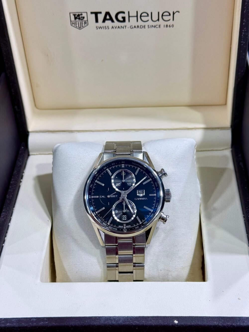 TAG Heuer Carrera CAR2110-1 Cal 1887 Swiss Automatic Mens – photo 4