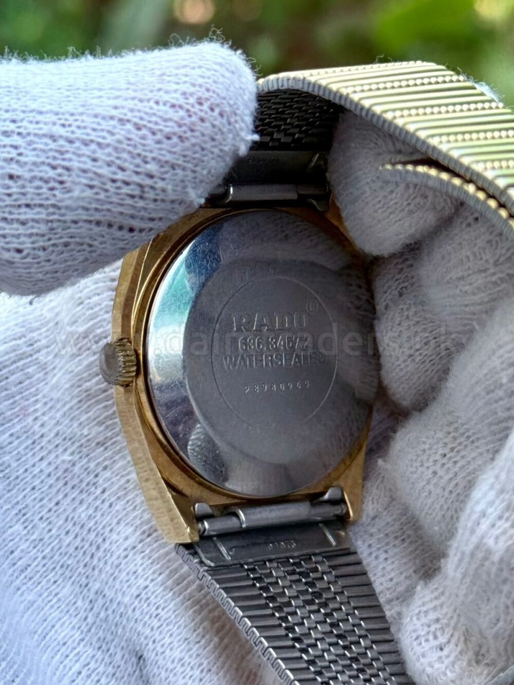 RADO Voyager 636.3457.2 Champagne Dial Day-Date Gold Plated Automatic Swiss Mens – photo 3