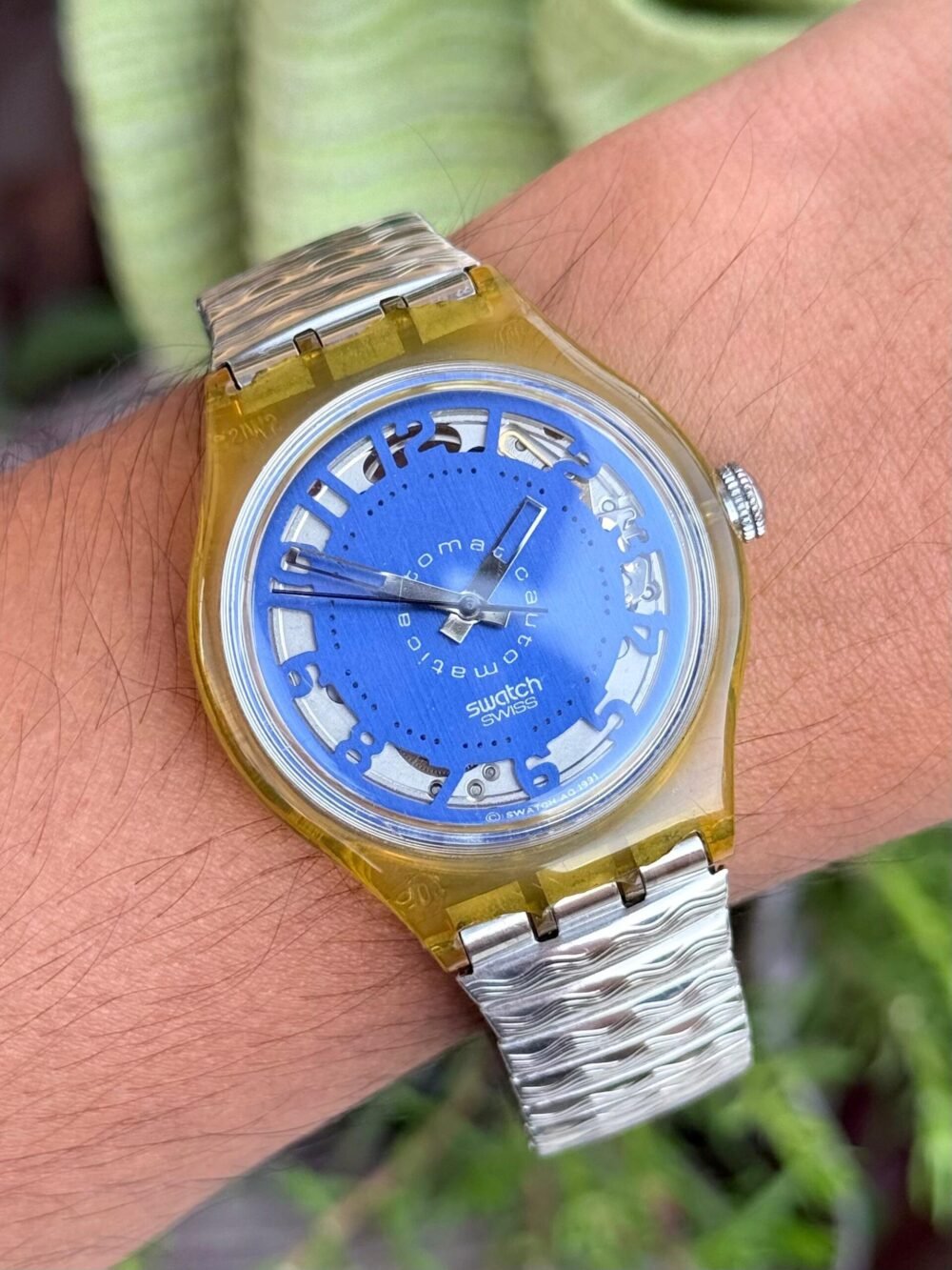 SWATCH Vintage SAK109 Auto Swiss Mens – photo 2