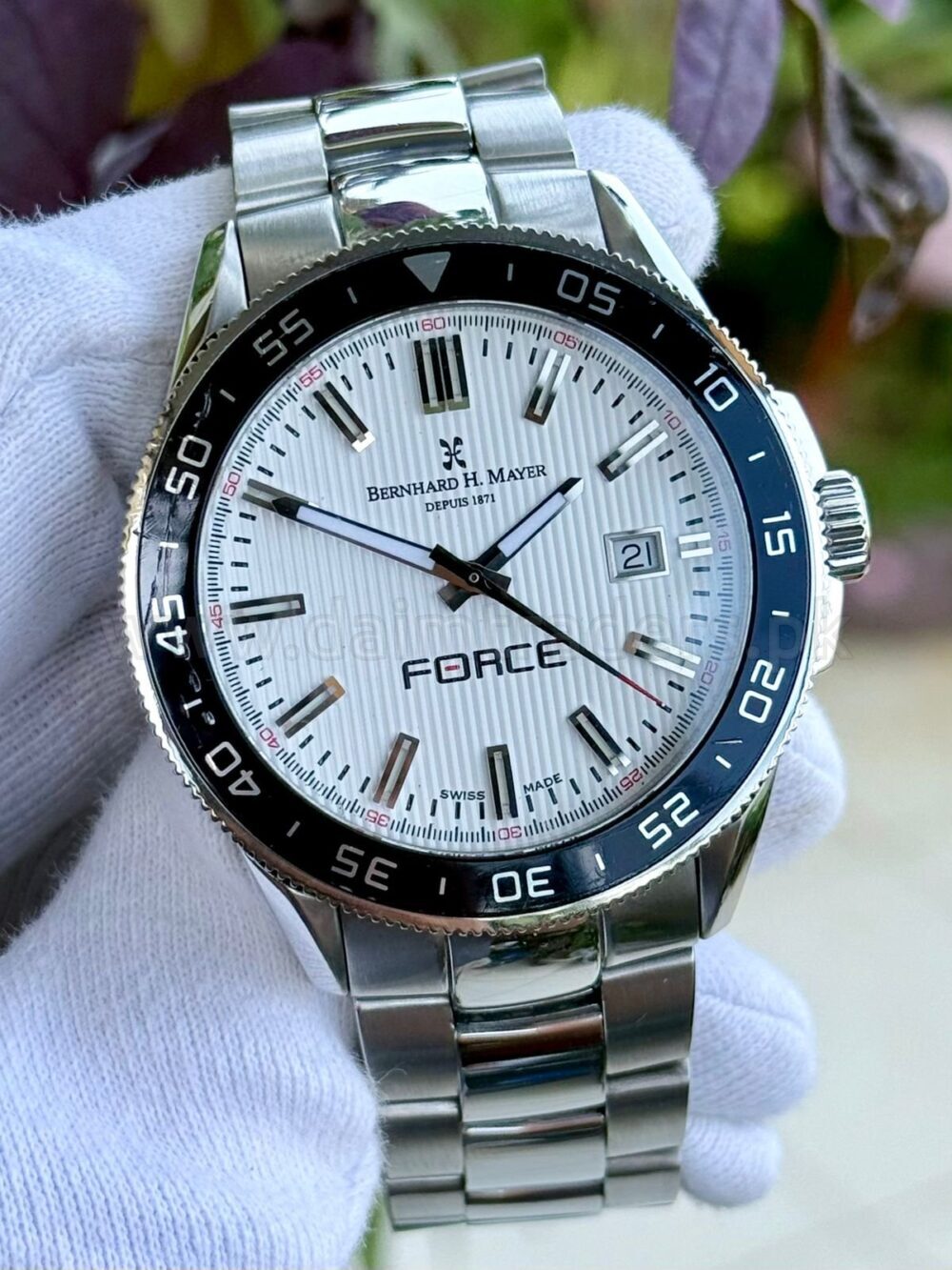 Christian Bernhard Bernhard H Mayer Force 4017 Quartz Swiss Mens