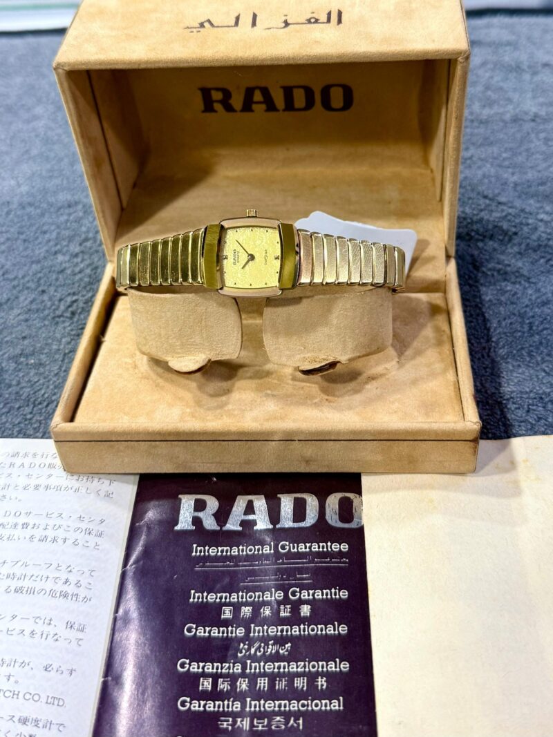 RADO DiaStar 153.0226 Quartz Swiss Ladies New Vintage - Image 4