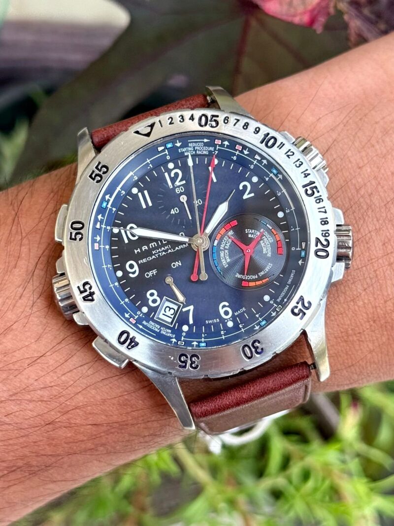 Hamilton Regatta Alarm H77614143 Quartz Swiss Mens - Image 2