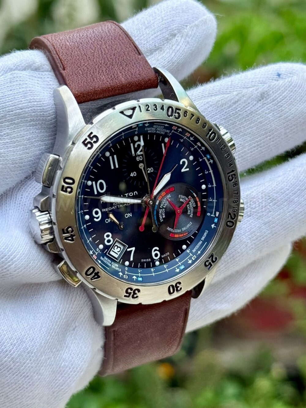 Hamilton Regatta Alarm H77614143 Quartz Swiss Mens – photo 3