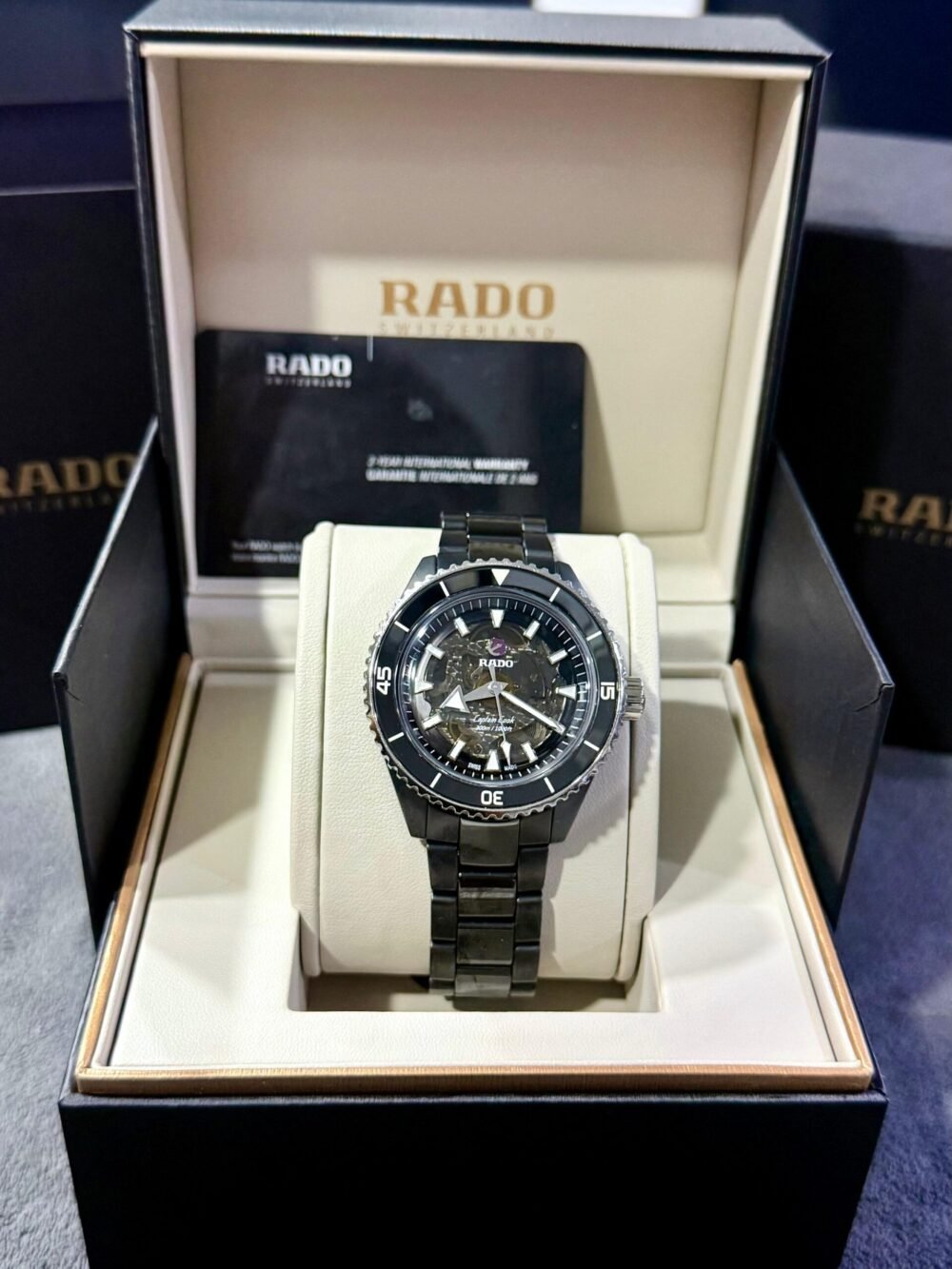 RADO Captain Cook High-Tech Ceramic R32127152 Swiss Mens – photo 4