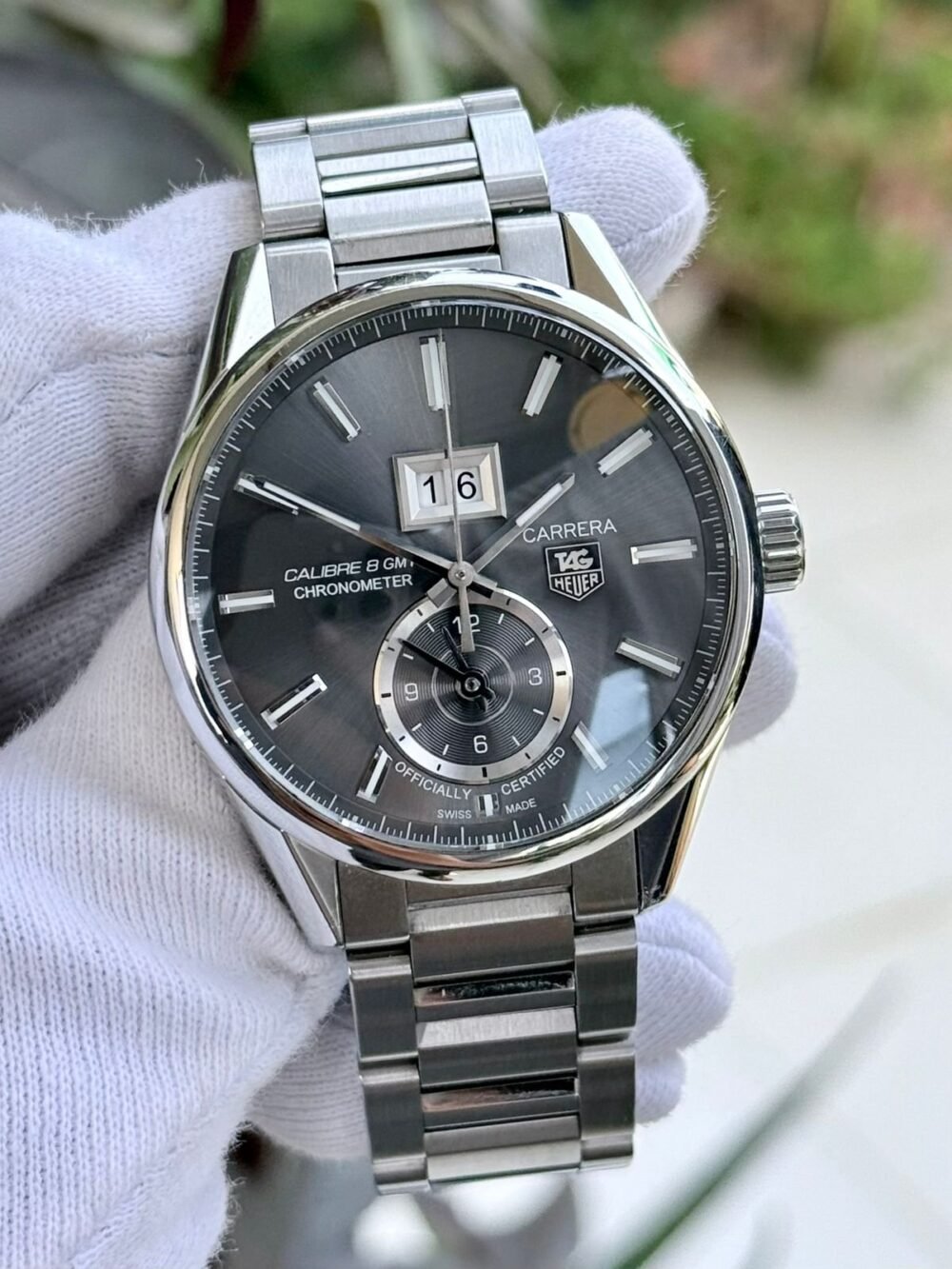 TAG Heuer Carrera WAR5012 Auto Dual Time Swiss Mens