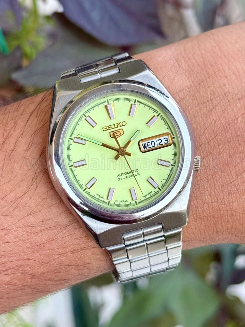 SEIKO 5 Lume SNKF71 Auto Mene Japan – photo 2
