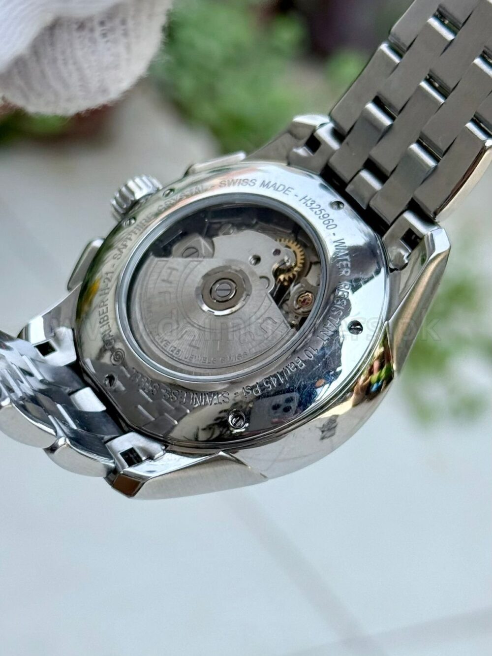 HAMILTON Jazzmaster Chronograph H32596151 Silver Dial 42mm Automatic Swiss Mens – photo 4