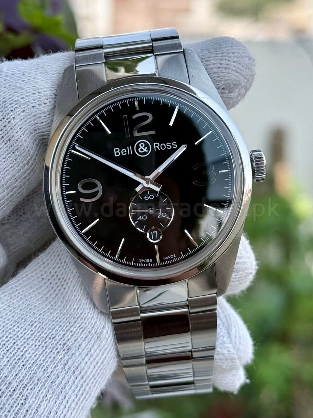 Bell & Rose Officer BRV123 Auto Swiss Mens